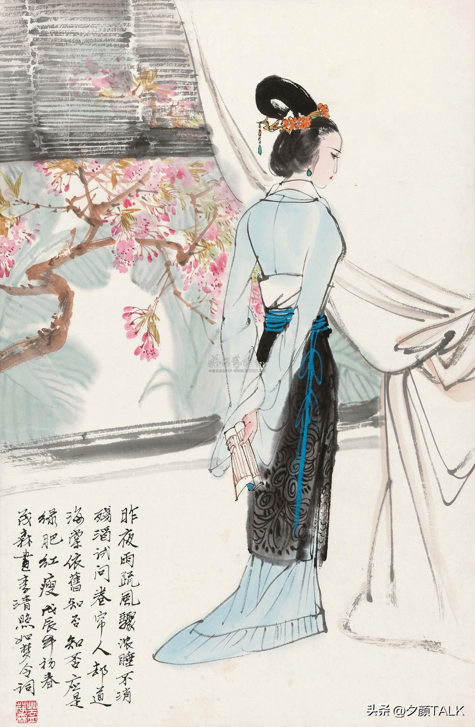 李清照词中花的意象,李清照花意象