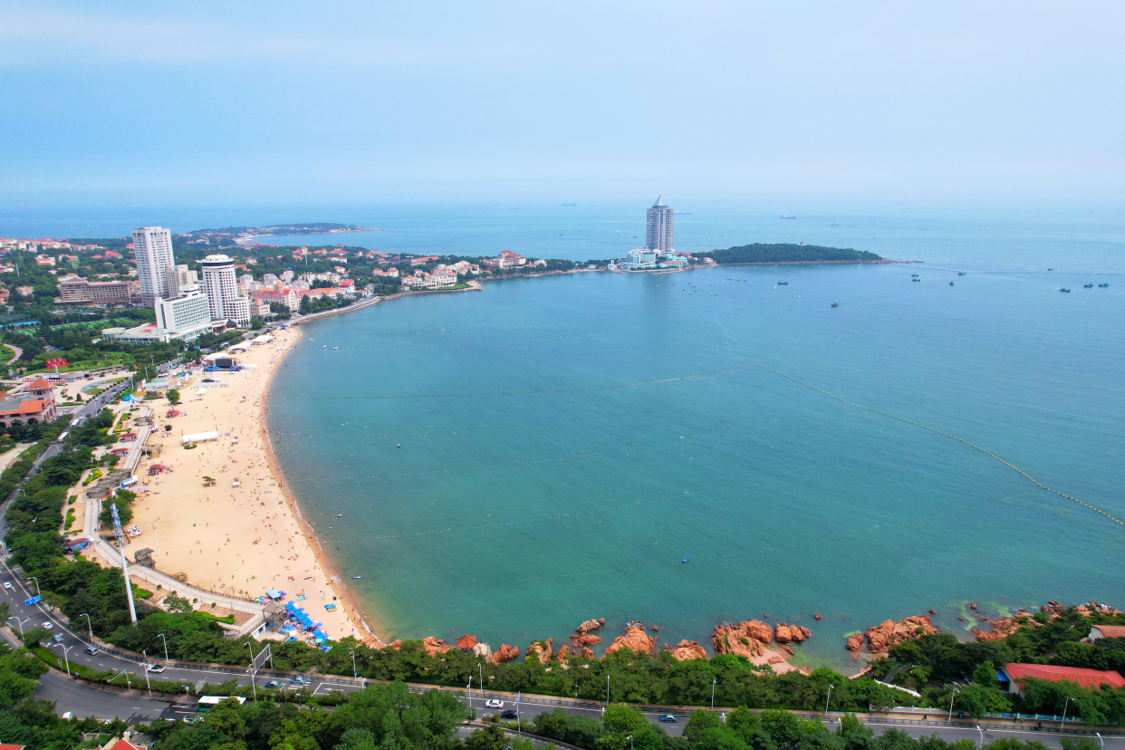青岛夏日旅行,青岛之旅享受夏日与海风