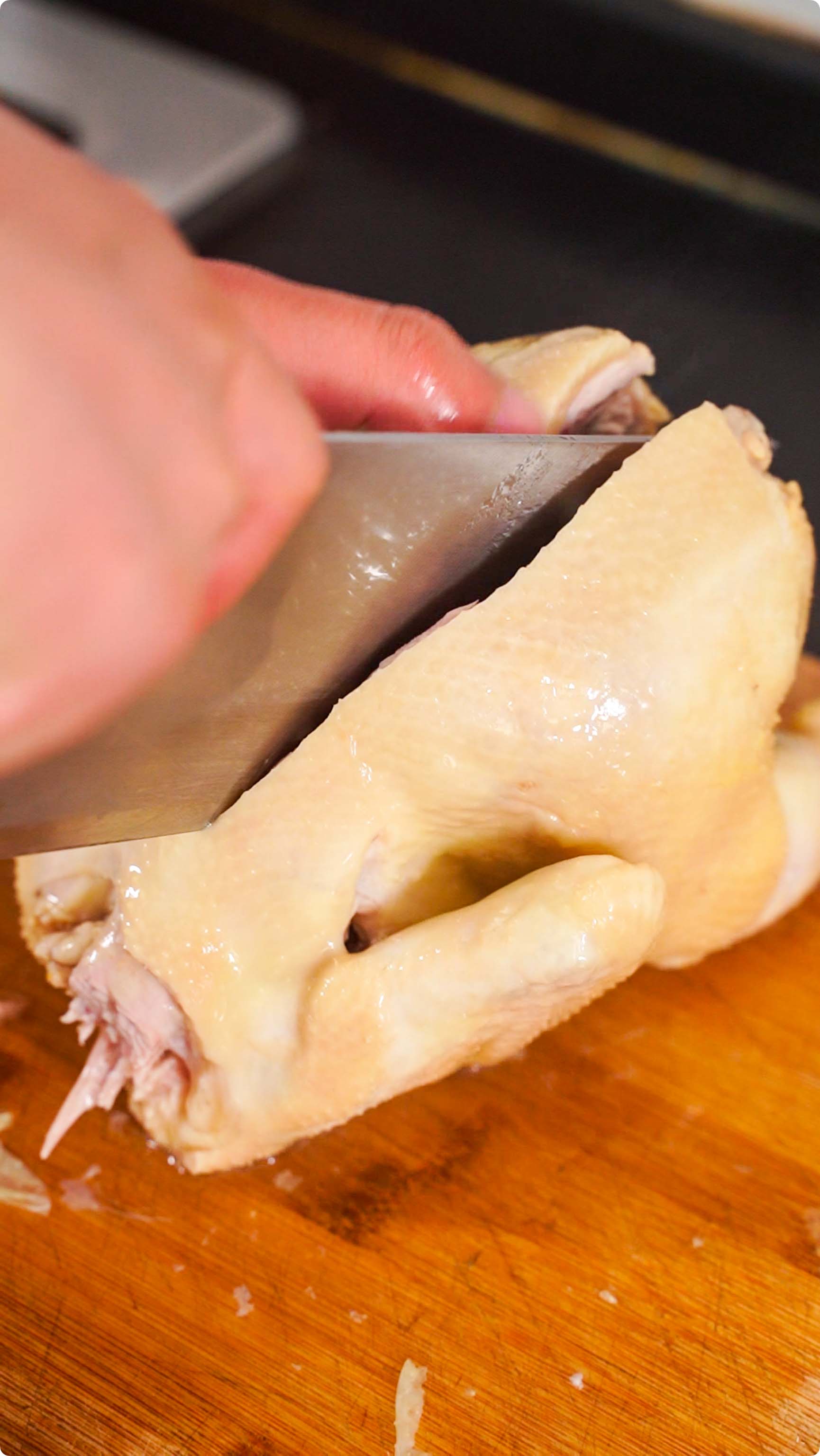 大厨教你做白切鸡视频,白切鸡这样做皮滑肉嫩超简单学会