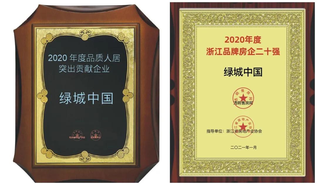绿城2019年,2021年一季度绿城