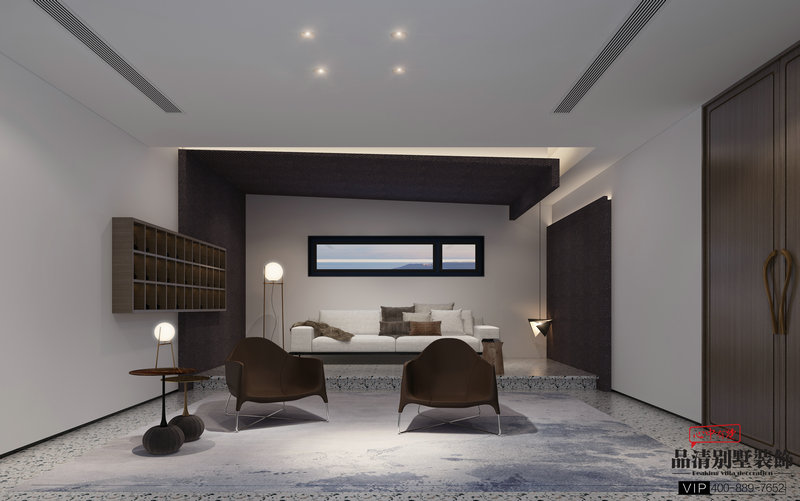 南通豪宅别墅装修实景,南通品清别墅