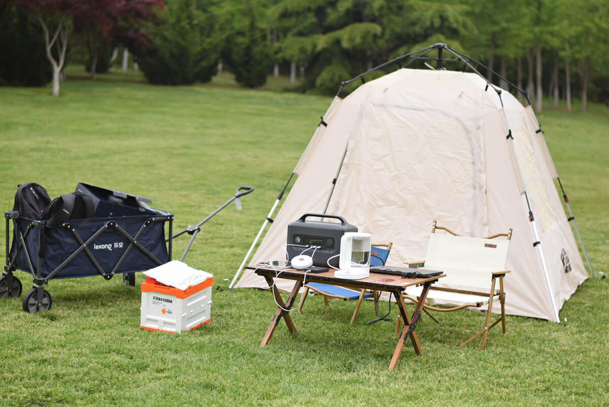 绿联户外电源gs1200实测,露营用户外电源推荐