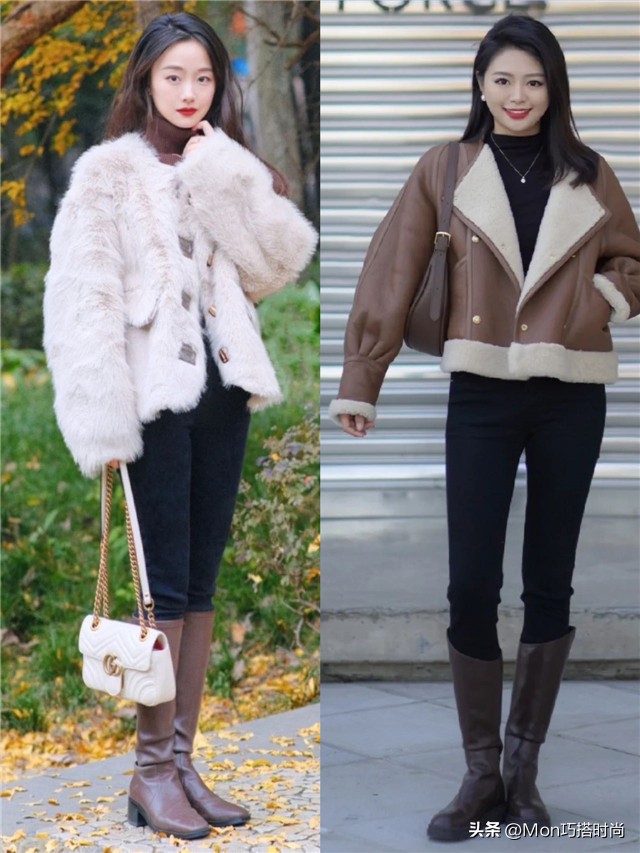 烂大街打底裤怎么搭,今年冬季最流行的打底裤穿搭