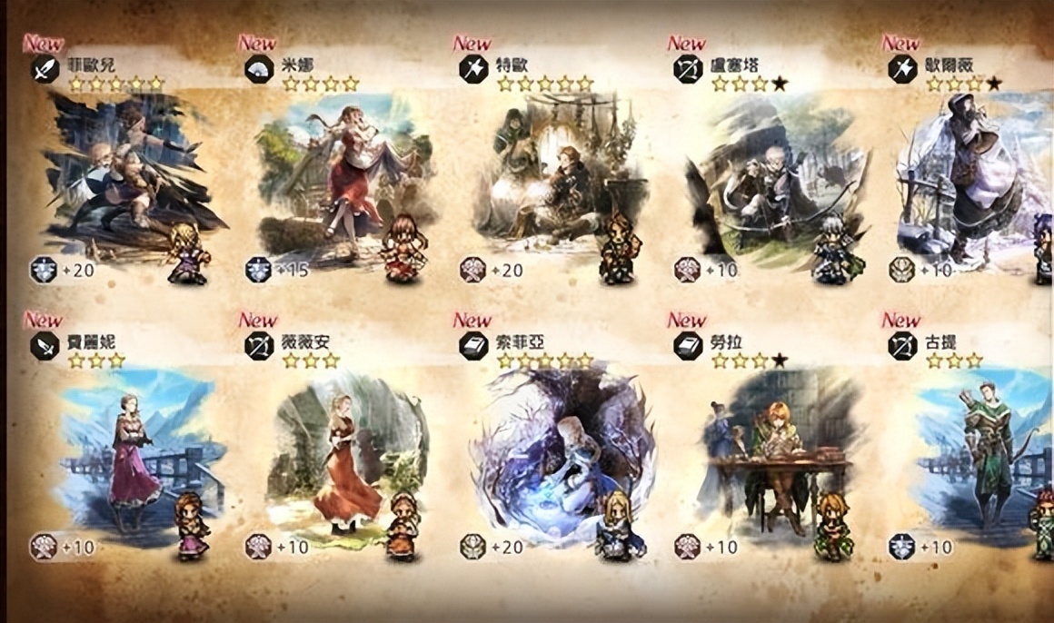 歧路旅人手游画质,原班人马再现经典剧情