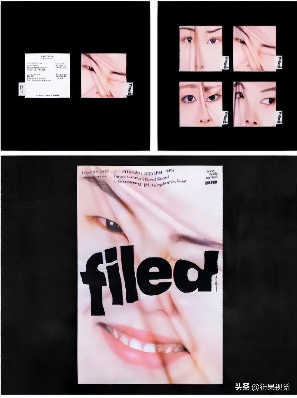 广告设计新颖创意版式构图,广告创意造型设计作品