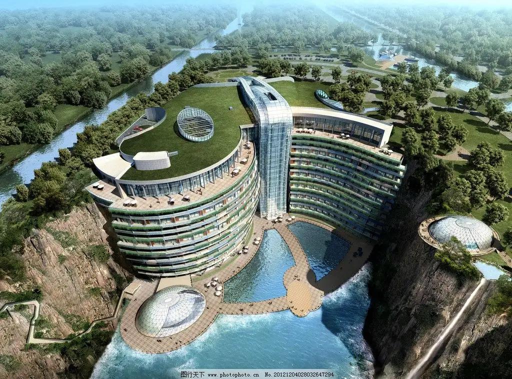 日本深坑,中国最大的深坑建筑