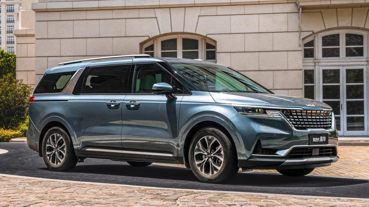 全新起亚嘉华实车很有商务风格,全新款起亚嘉华mpv版