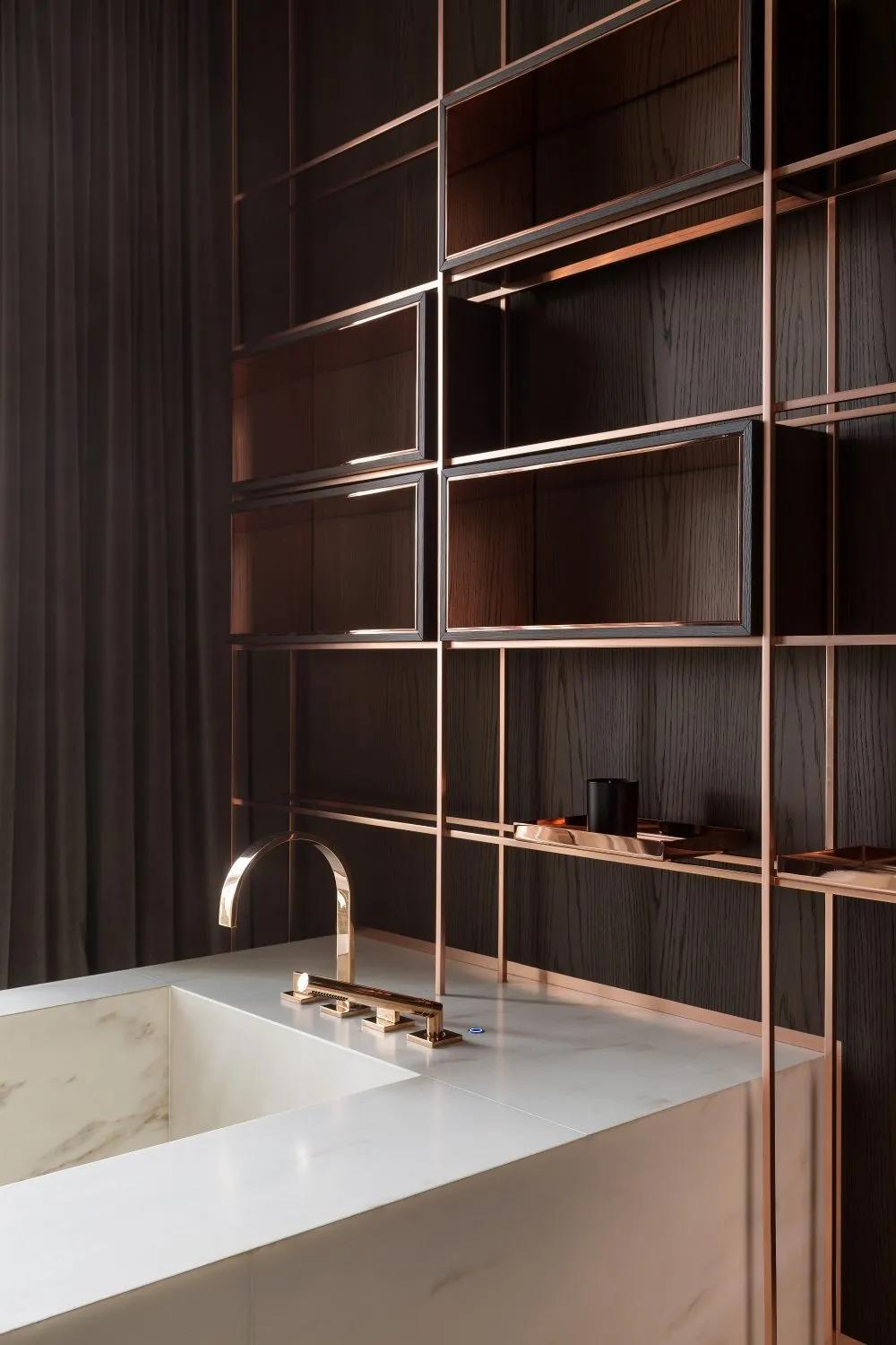 180平现代高级质感大平层,遵义大平层轻奢装修实景高级感