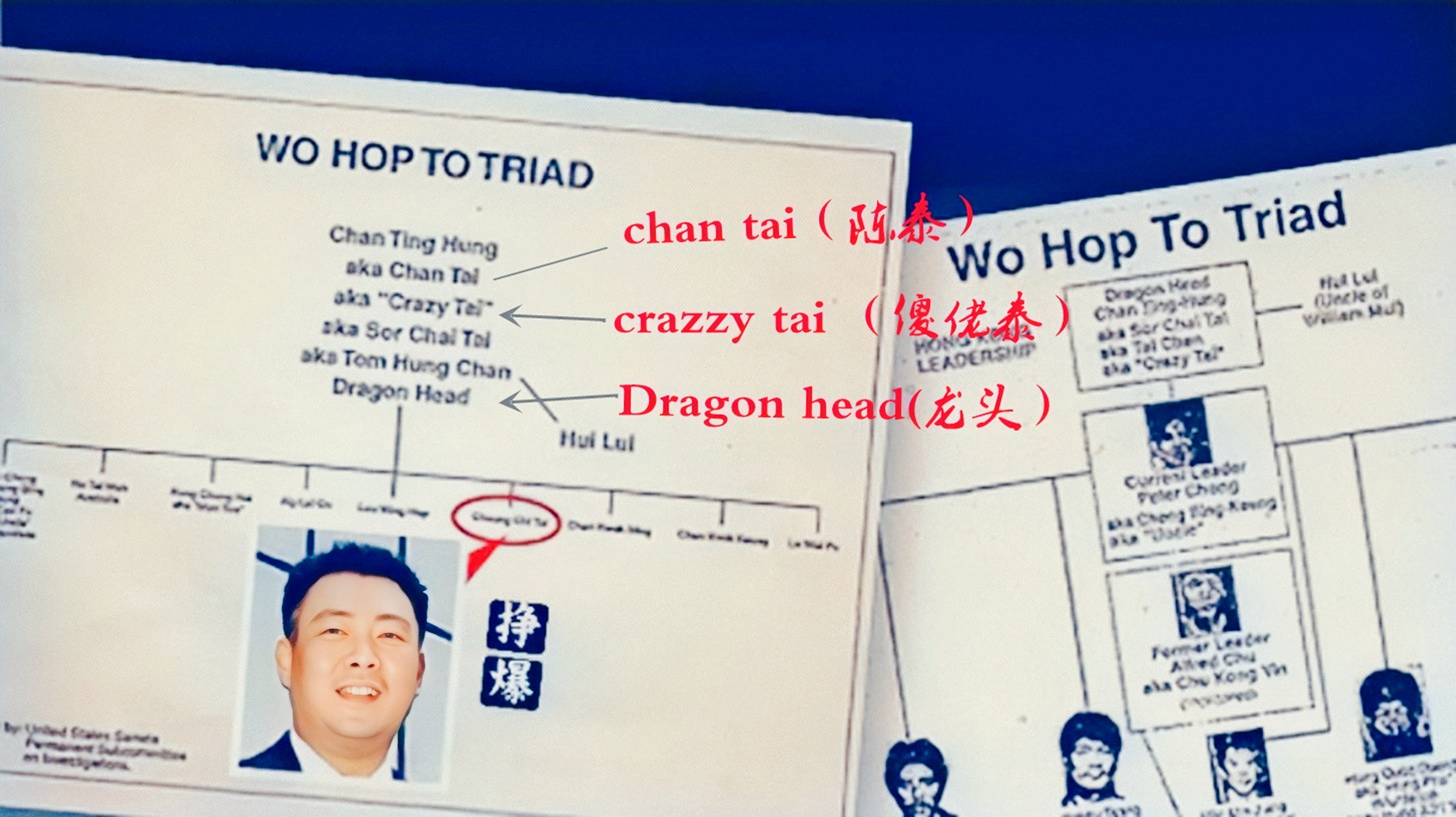 和合图社团龙头“傻佬泰”,江湖人称“湾仔皇帝”,恶斗吕乐20年