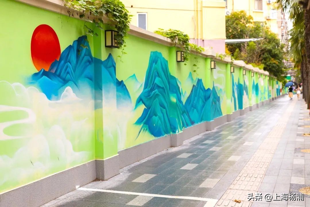 上海街头墙绘,杨浦文化墙彩绘找哪家