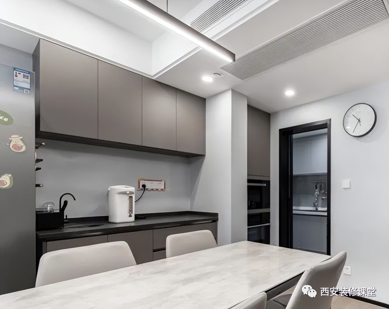 小型办公室小型水吧台效果图,家庭水吧台布置设备