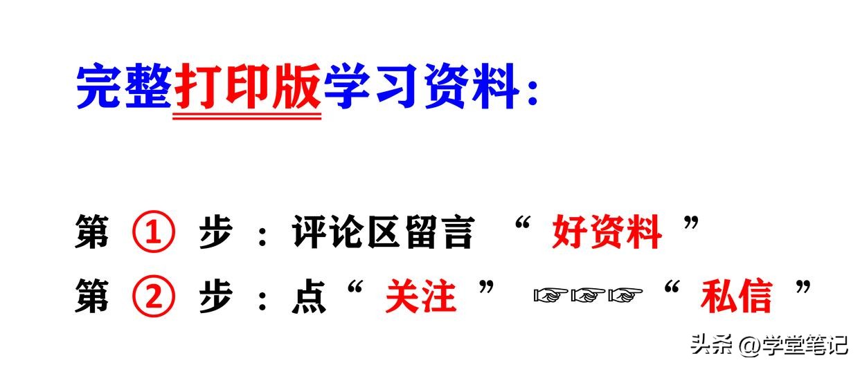 七年级下册数学必背知识重点归纳,七年级数学知识重点笔记