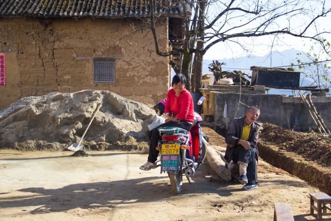 镇安海棠山山顶村子,秦岭关中深山最真实的老房子