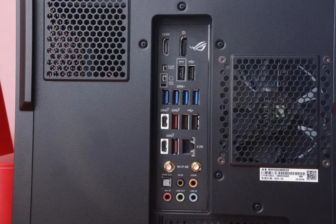 ROG分体水冷主机测评,rog枪神x水冷旗舰电竞游戏台式机