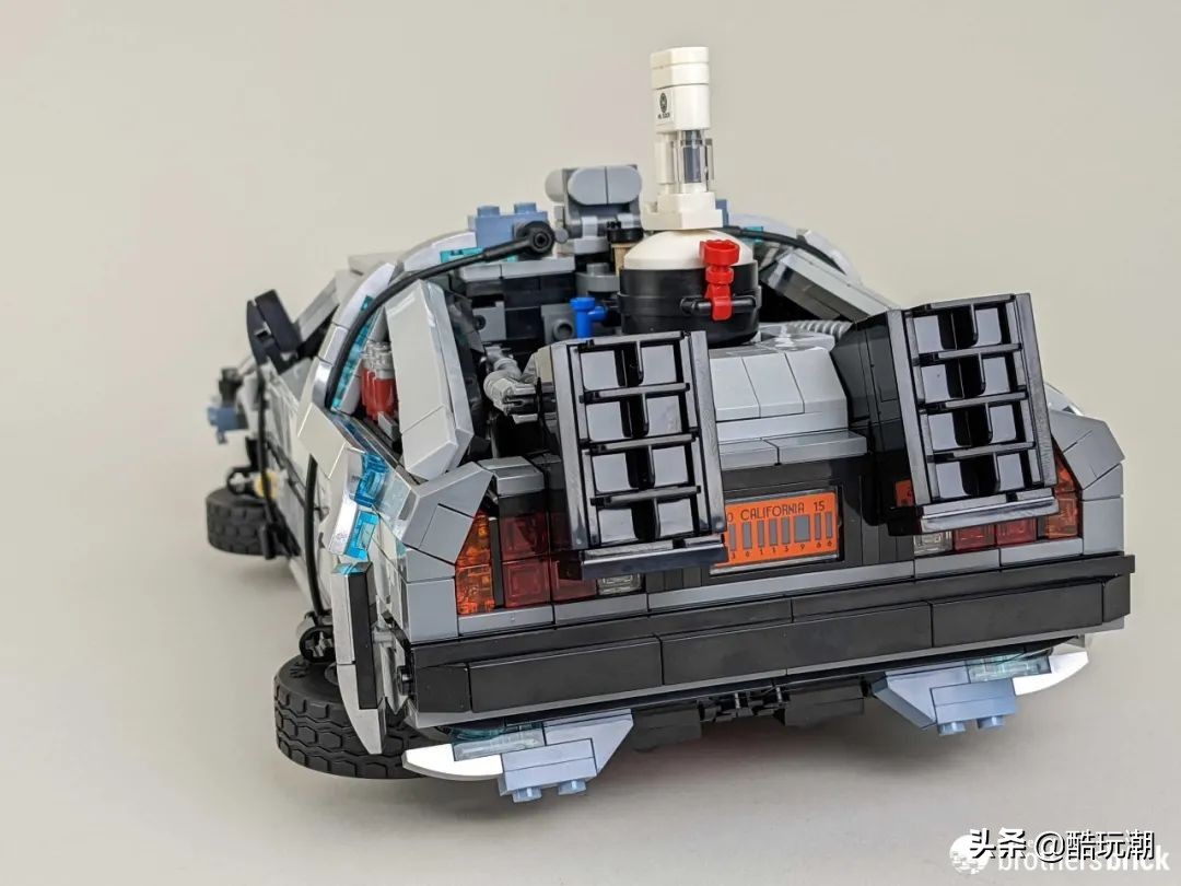 乐高10300回到未来时光机发售价,乐高回到未来21103测评