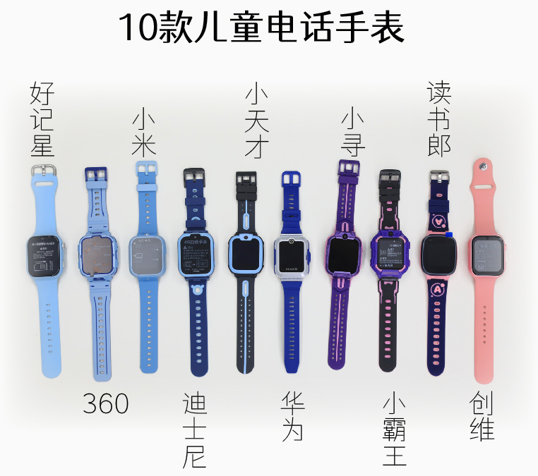 儿童电话手表测评,儿童定位电话