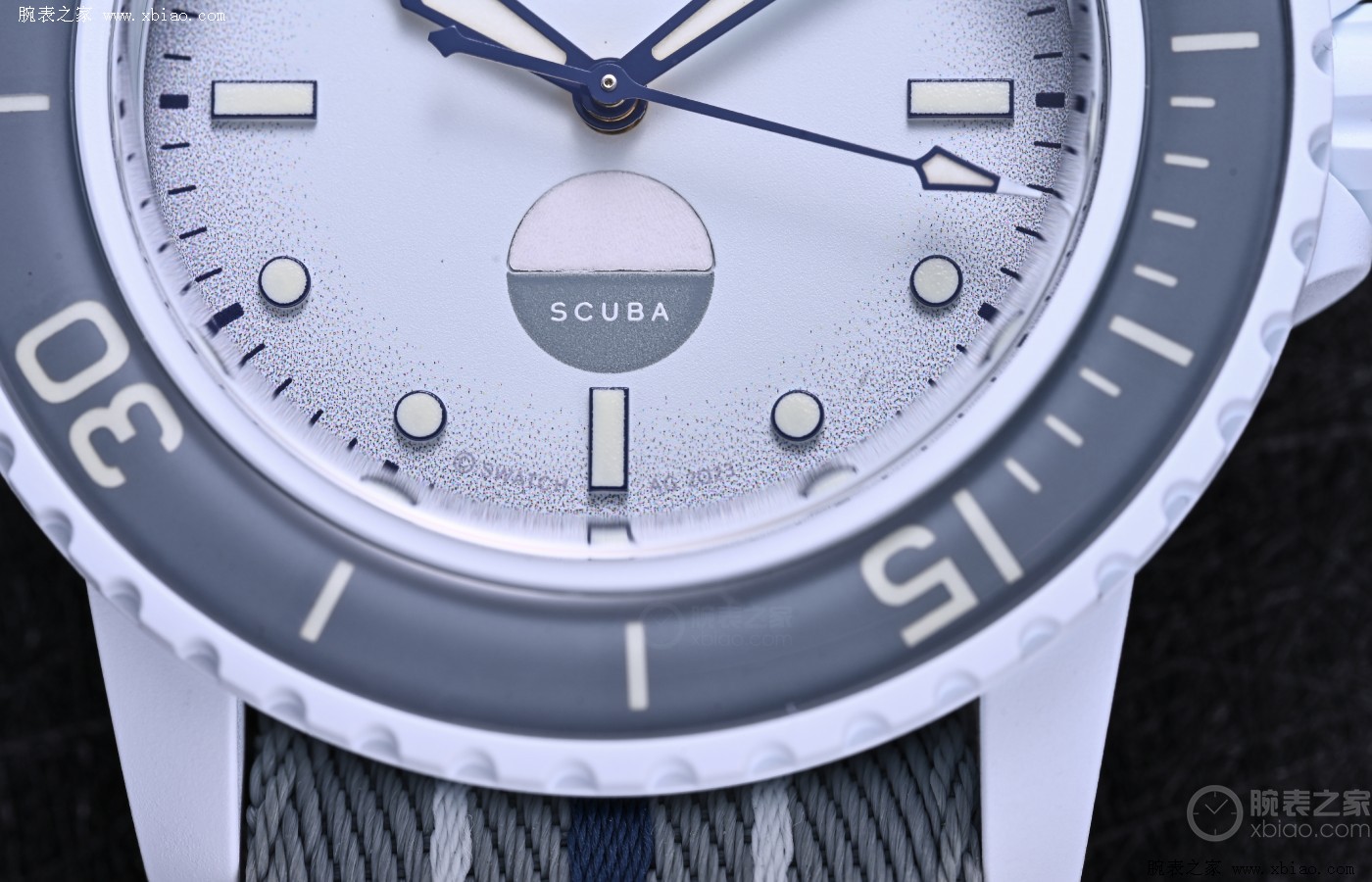 宝珀斯沃琪联名scuba五十噚腕表,宝珀斯沃琪五十噚手表走时测试