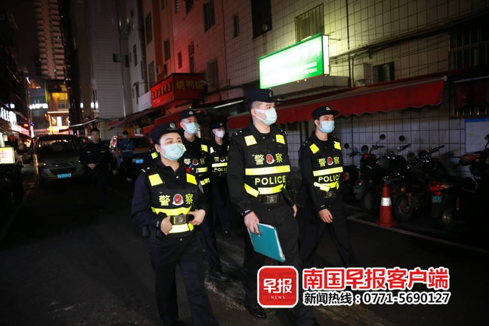 广西南宁最新违法案件,南宁警方开始大夜查
