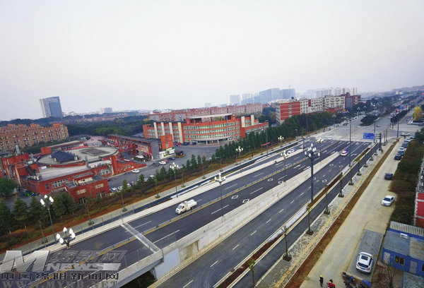 九创高架开通,创业大道高架桥