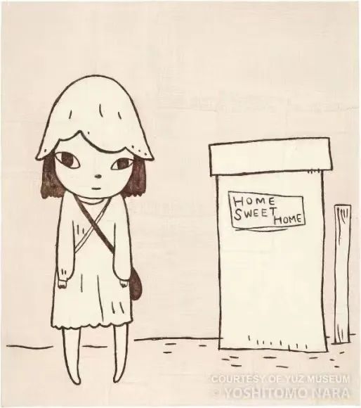 奈良美智情绪表达,奈良美智眯眯眼