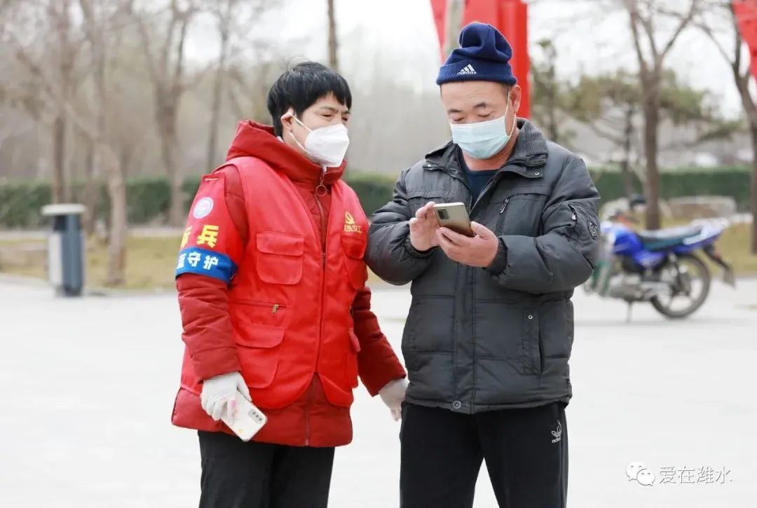 战疫志愿者宣传,文明风采志愿者