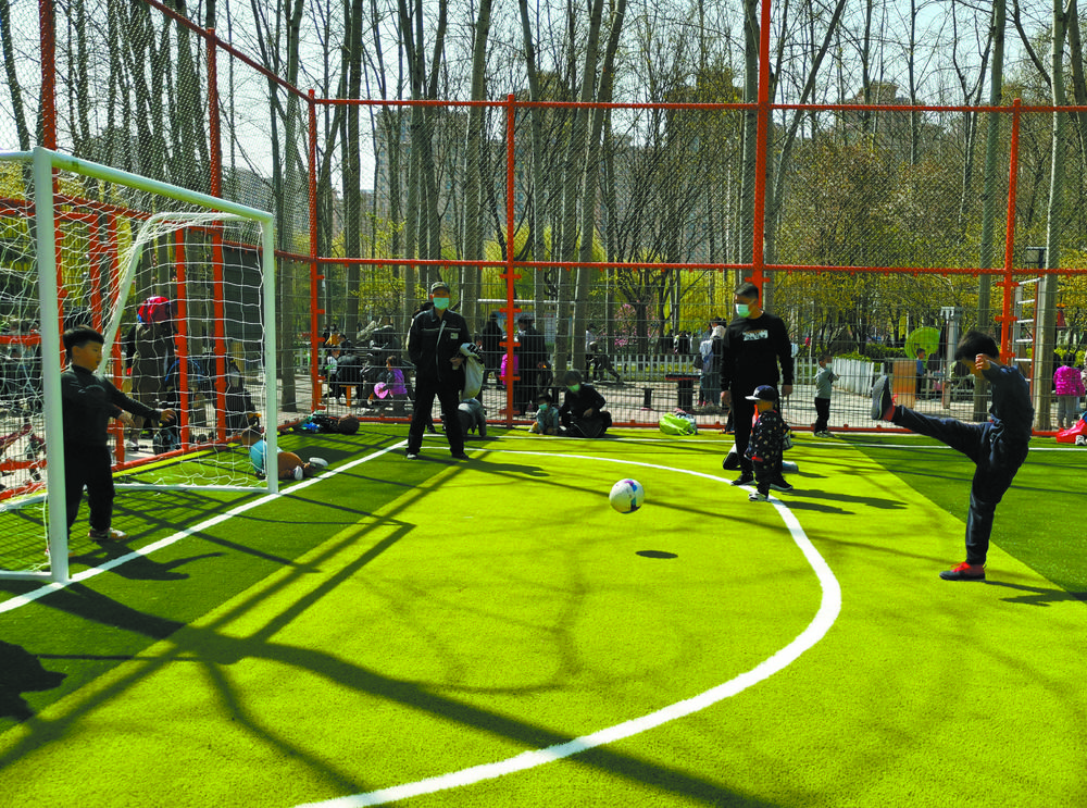 石家庄新建81个运动场,石家庄209个街边球场全部竣工