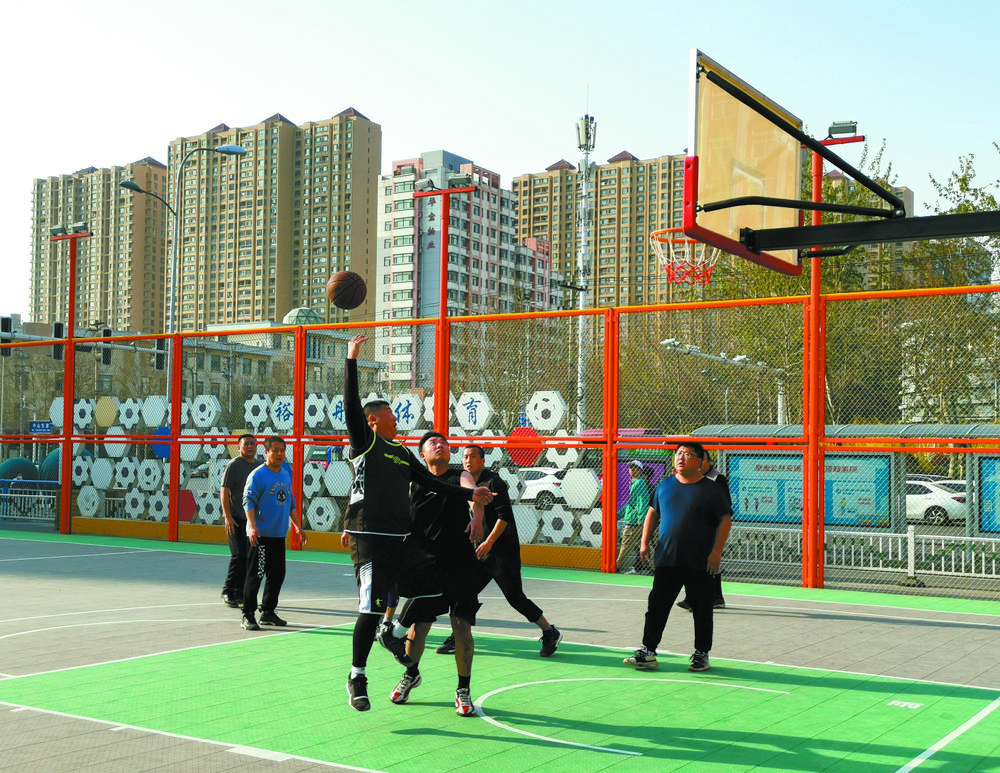 石家庄新建81个运动场,石家庄209个街边球场全部竣工