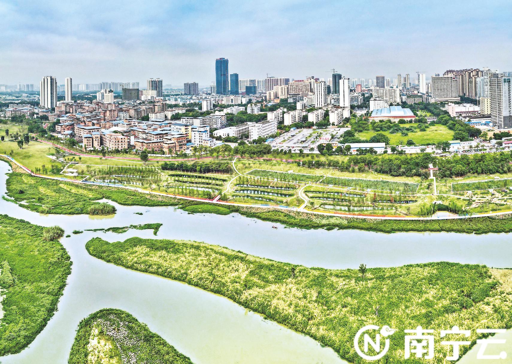南宁明月湖公园规划最新消息,南宁邕江滨水添新景
