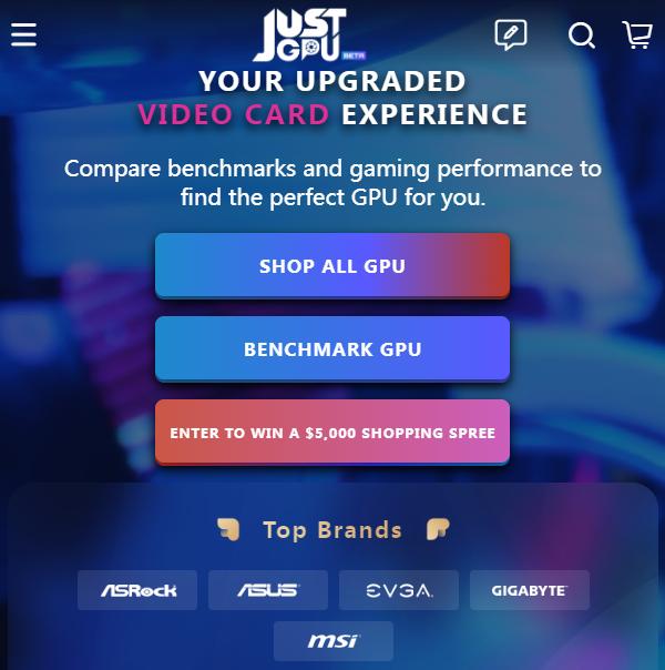 新蛋推出JustGPU.com专业显卡导购网站