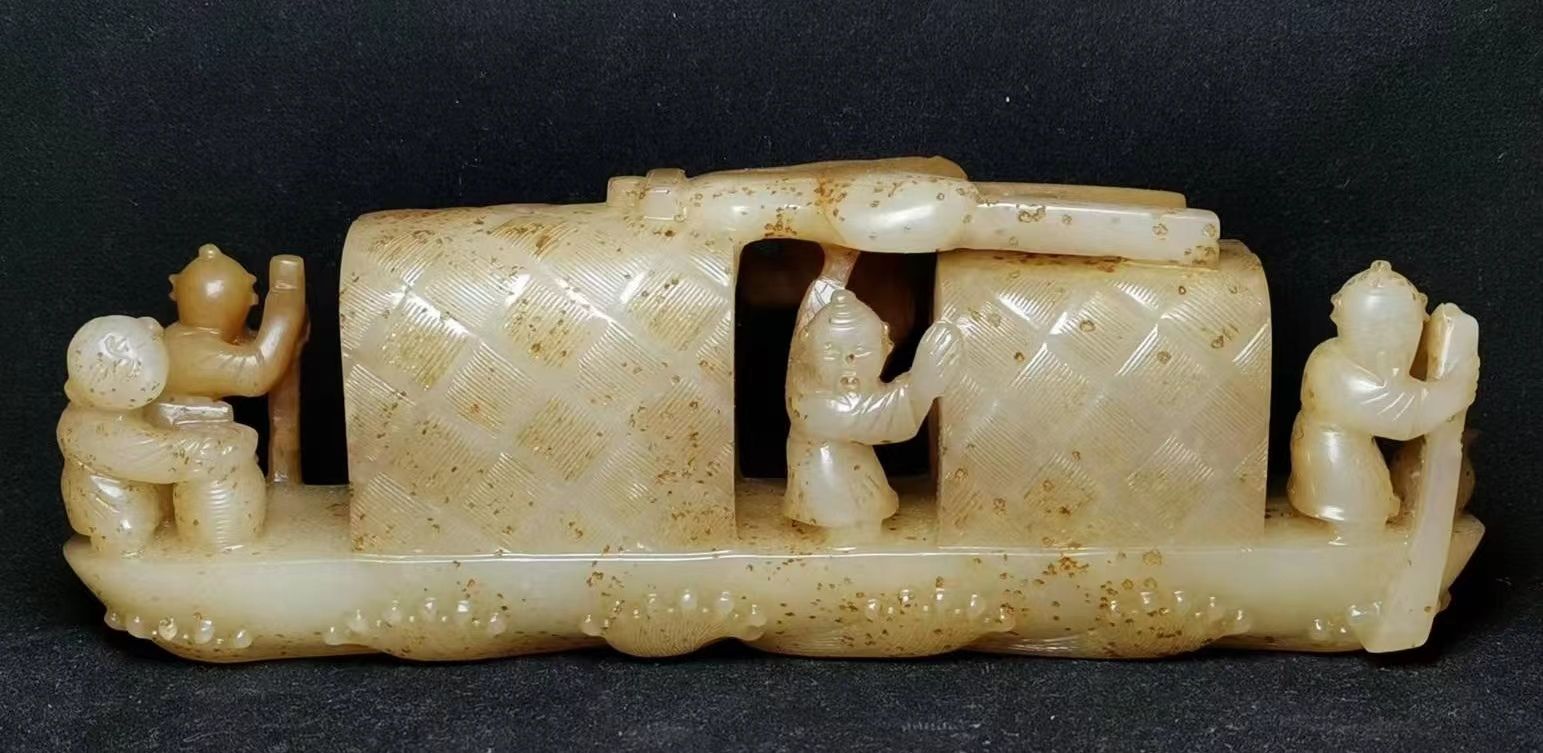 真实的乾隆玉雕,乾隆工艺玉图片