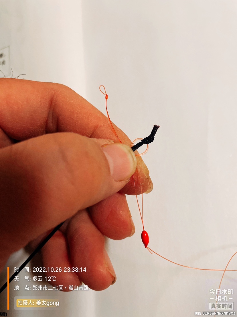 钓鱼不会调漂,钓鱼主线与竿稍无结连接方法