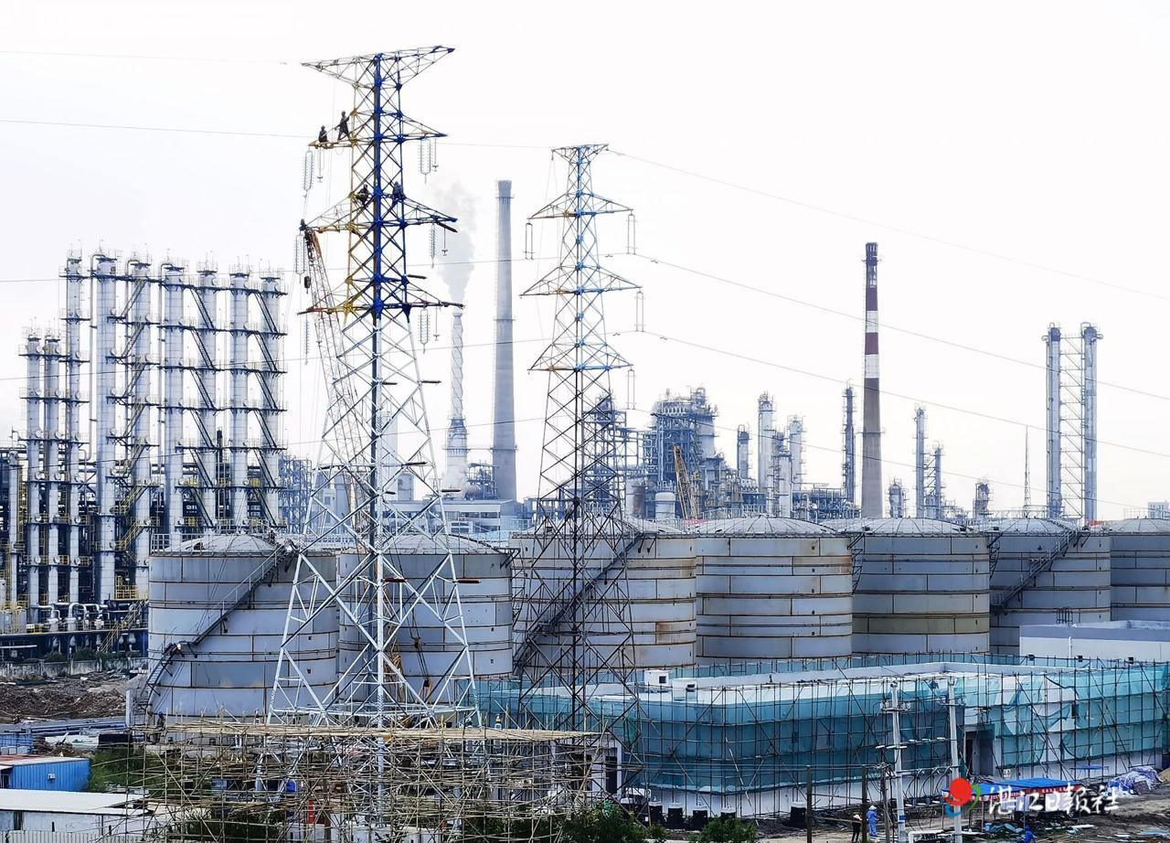 中科炼化大项目,中科炼化天然气罐区