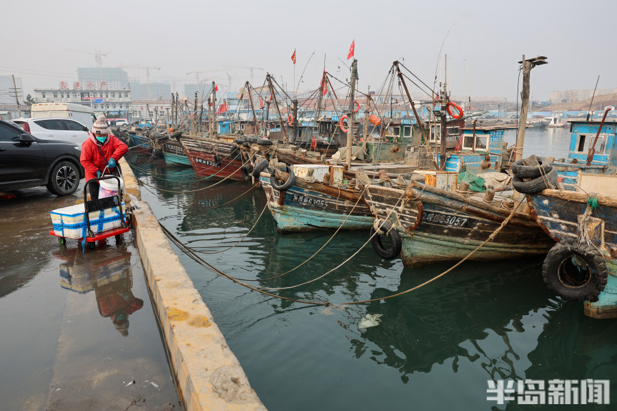 渔船海鲜早市,海鲜市场中国渔船