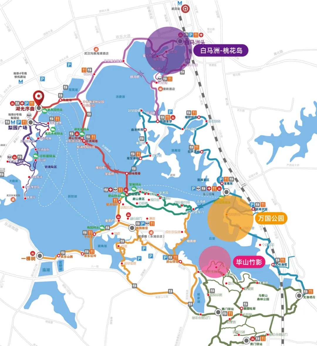 武汉东湖绿道招商部,武汉东湖绿道建设费用