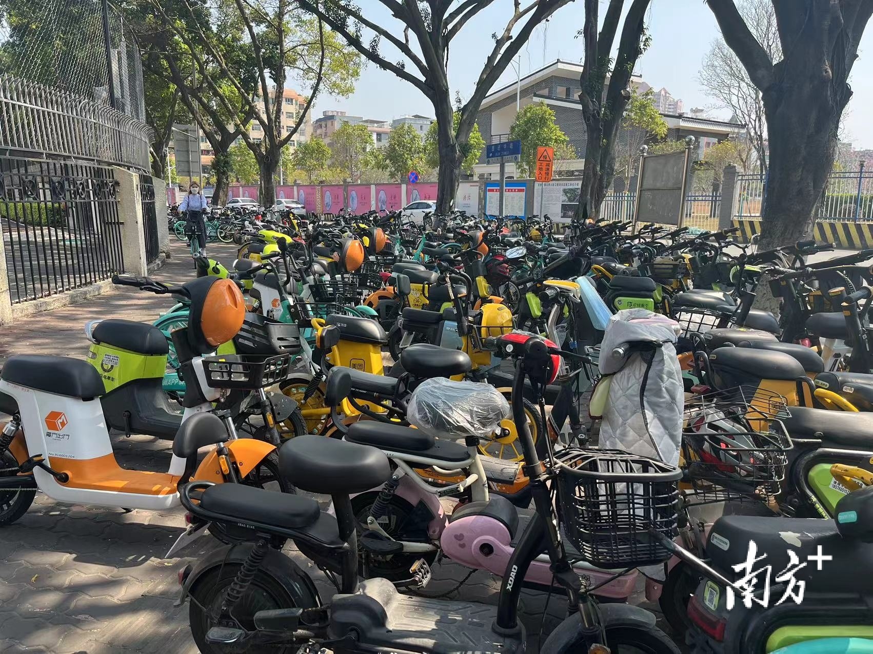 广州共享电单车到处乱停,广州禁共享电单车吗