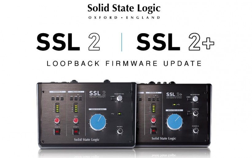 SSL2/2+音频接口固件升级，现在支持内录了！