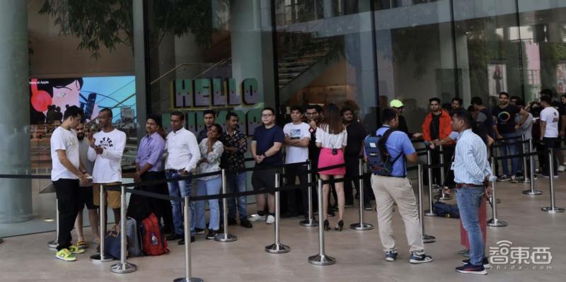 库克苹果印度市场,苹果印度首家