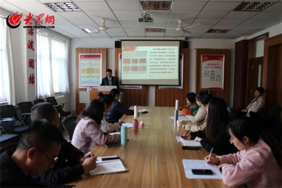 临朐县南苑小学教育考察团到潍坊市实验小学考察交流