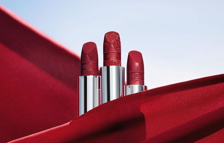 迪奥唇膏星耀极致光芒,迪奥艳蓝金唇膏星光