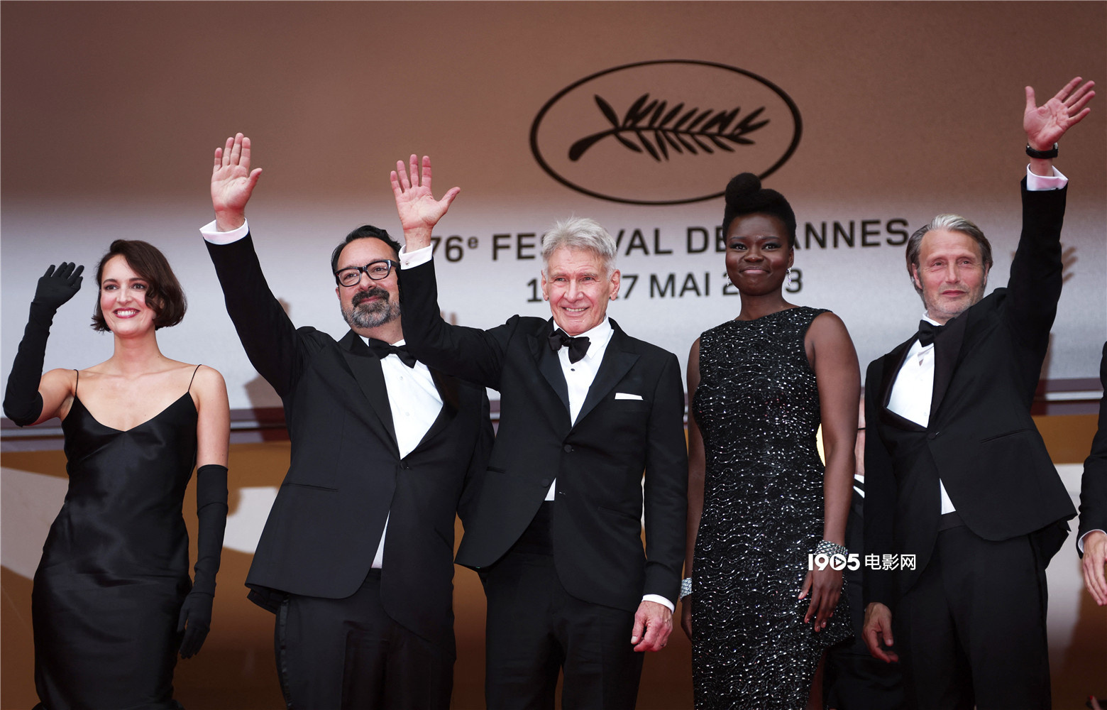 《夺宝奇兵5》戛纳首映哈里森·福特获荣誉金棕榈