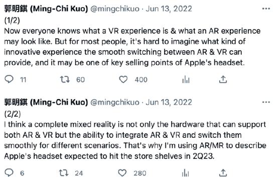 消息称苹果首款头显有6种颜色,苹果realitypro