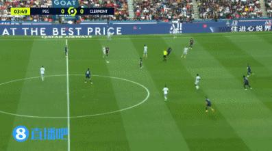 巴黎6比1克莱蒙梅西拉莫斯,巴黎4比0蒙彼利埃梅西