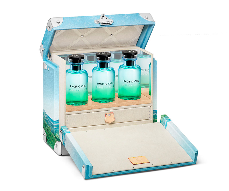 LouisVuitton带来的全新古龙水PacificChill，让人仿佛置身太平洋海岸