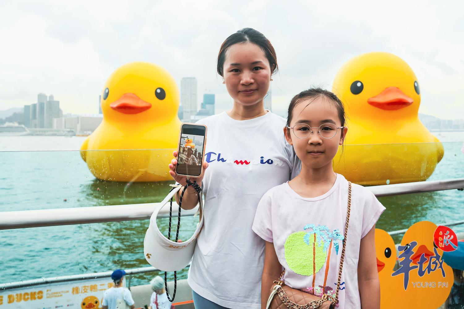 大黄鸭游香港,香港大黄鸭去过多少个地方