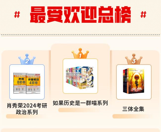 2023年京东图书排行榜,京东图书热卖榜