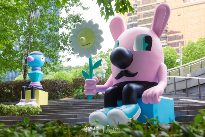 杭州来福士中心6周年庆xJeremyville杭州首展、发福面包节活动多多