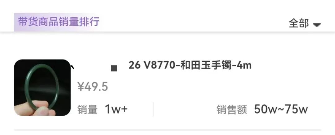 珠宝直播转化率低,珠宝直播有多暴利