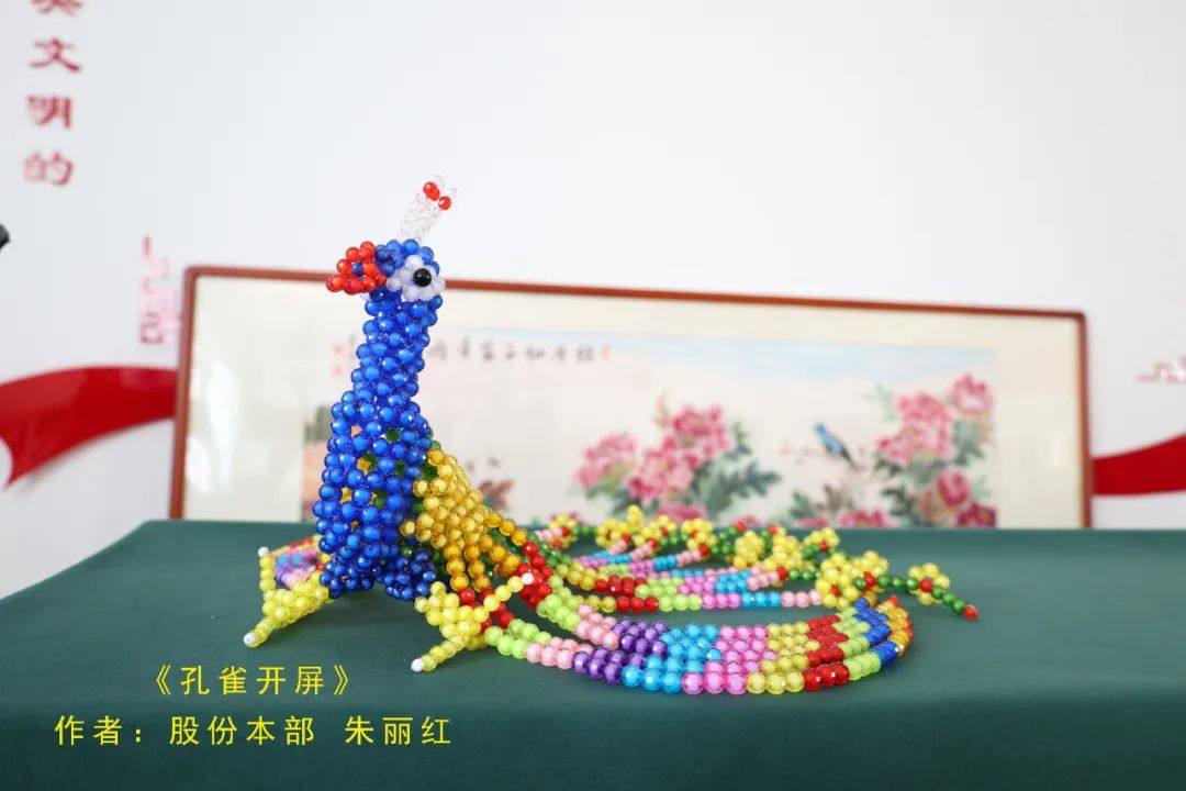 海化集团“幸福女工之家”手工作品展得到潍坊市总工会领导点赞