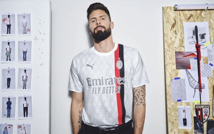 2021-2022国际米兰第二客场球衣,米兰发布新赛季客场球衣