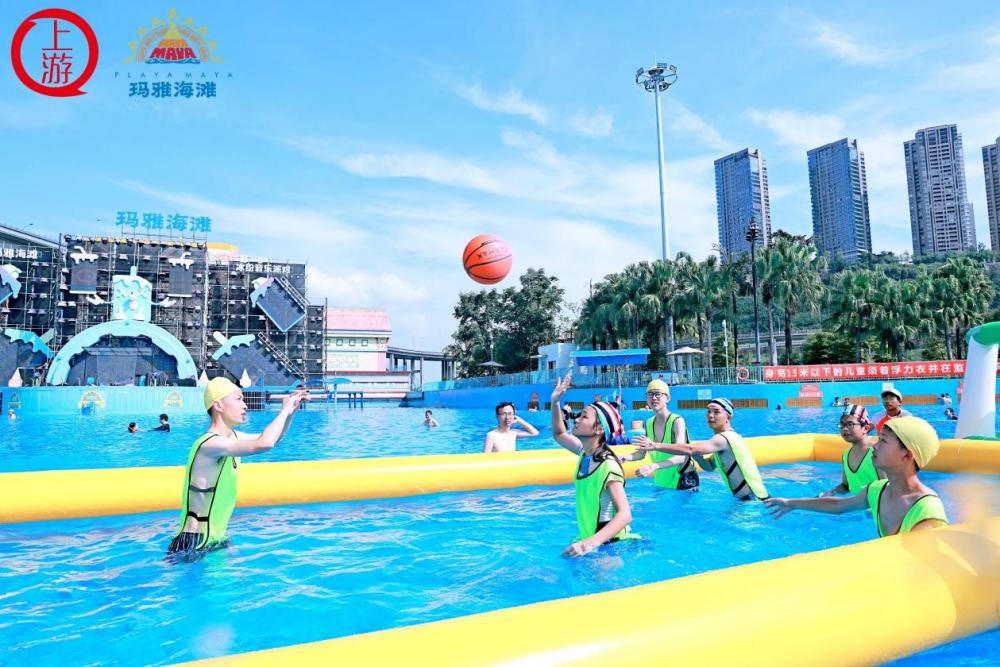 “大兵小将”奋战玛雅海滩！重庆“水BA”第四轮诞生“水花兄弟”！